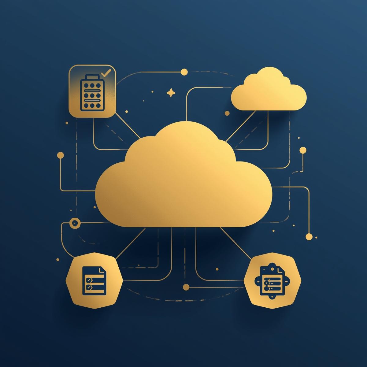 Cloud platform illustration